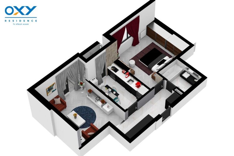 Rahova- Oxy Residence, 2 Camere 59 mp mega discount